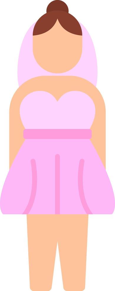 bruid vector icoon ontwerp