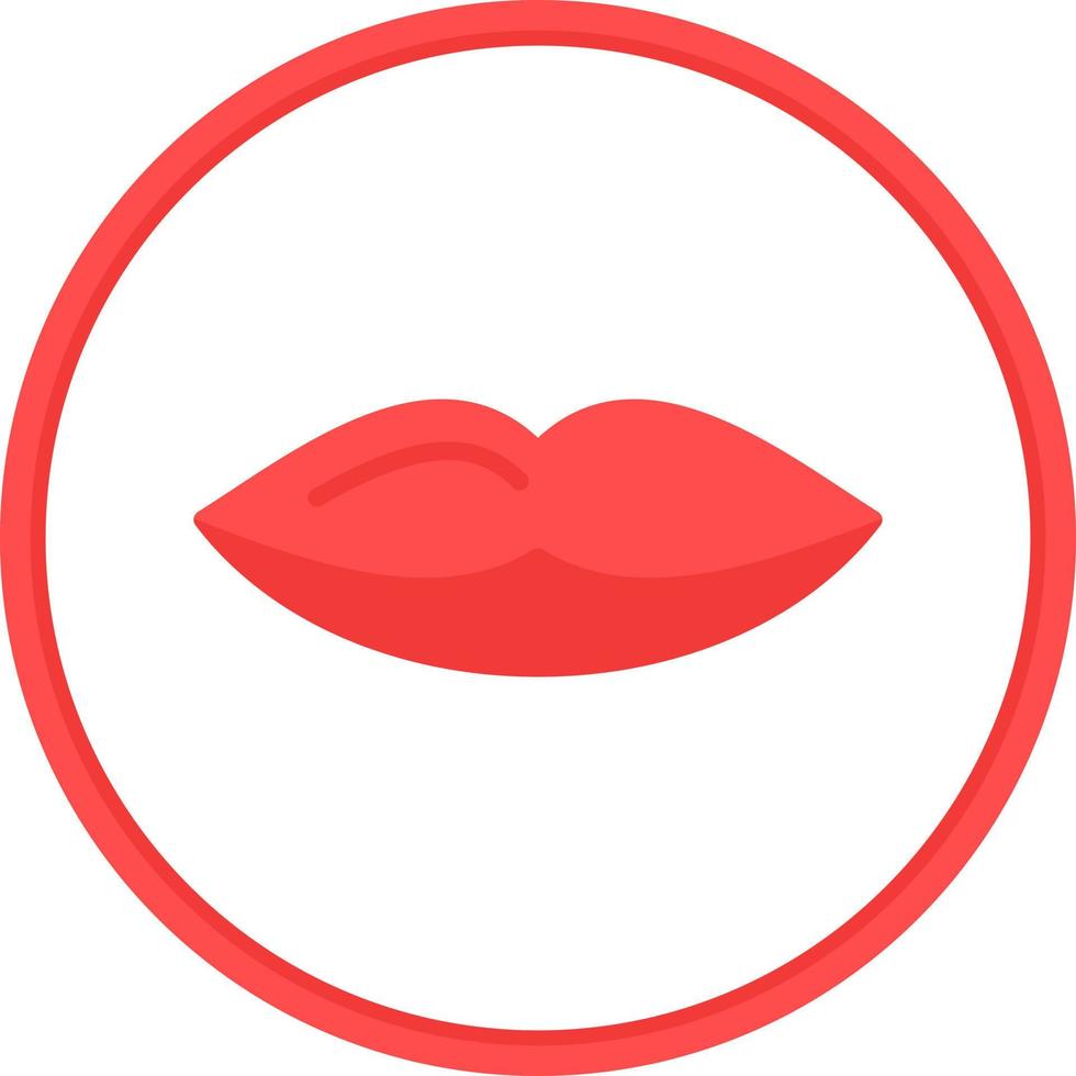 lippen vector icoon ontwerp