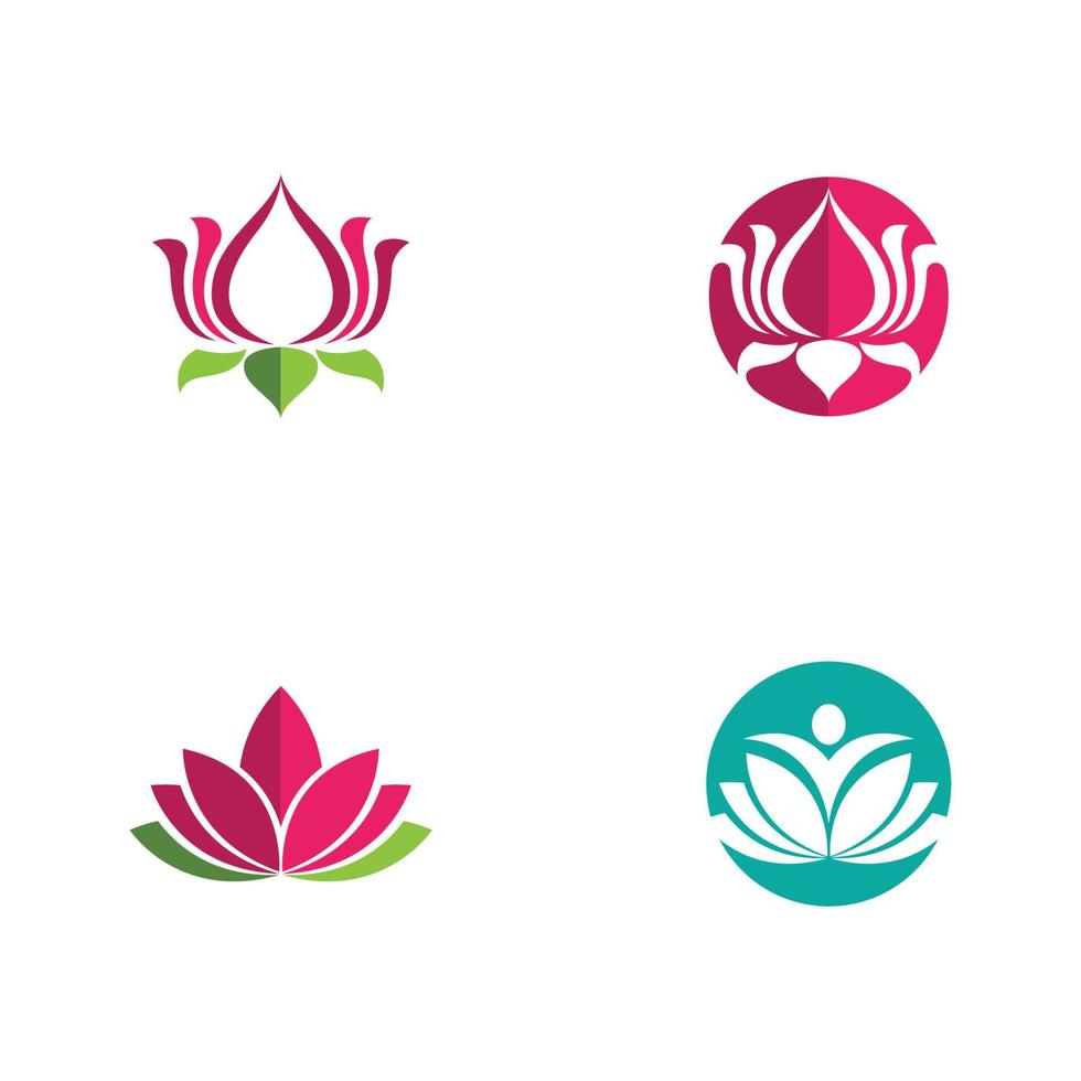 schoonheid vector lotus pictogram