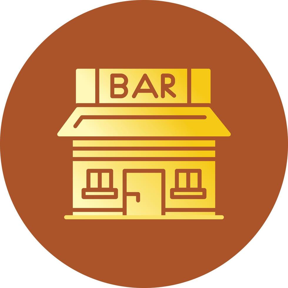 bar creatief icoon ontwerp vector