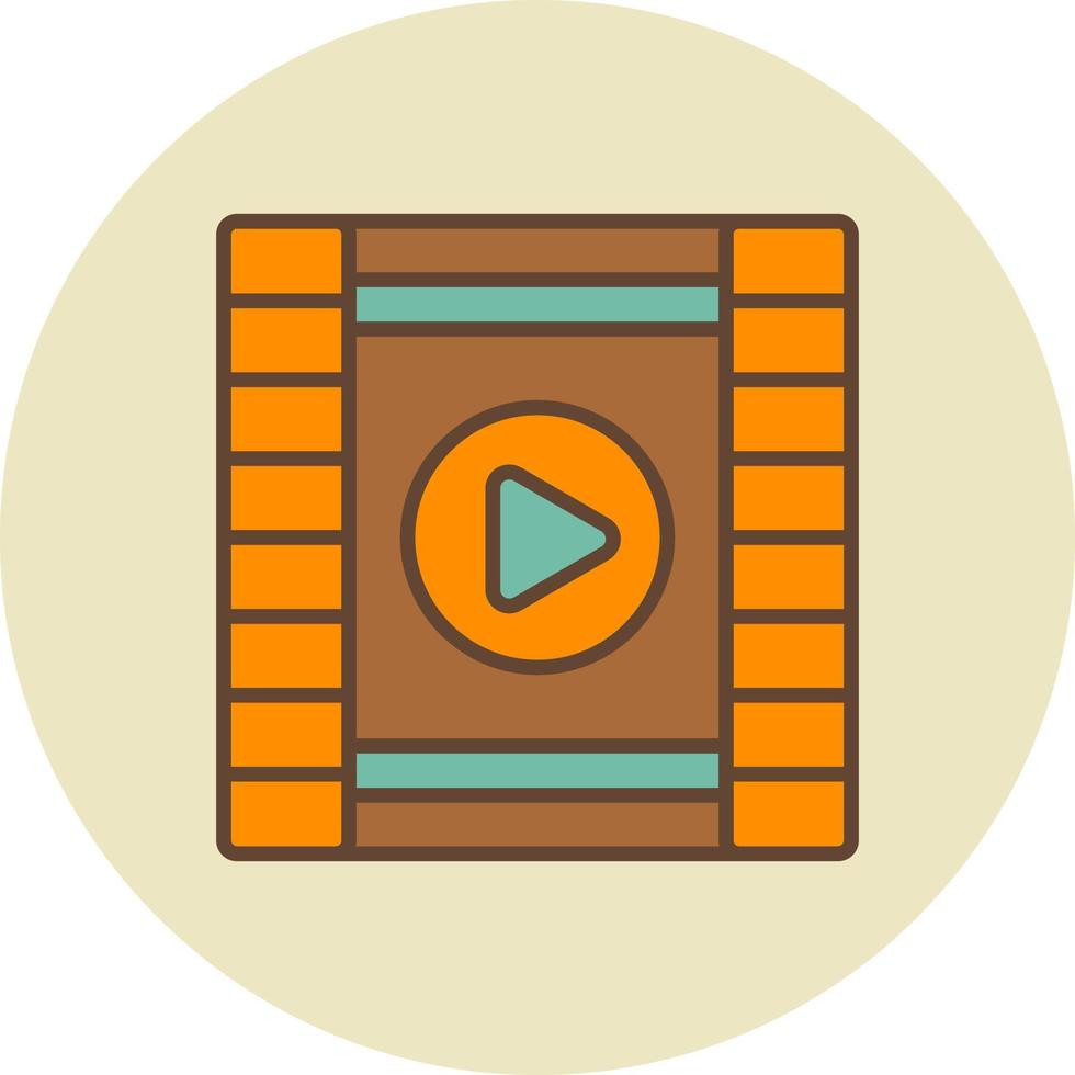 film strip creatief icoon ontwerp vector