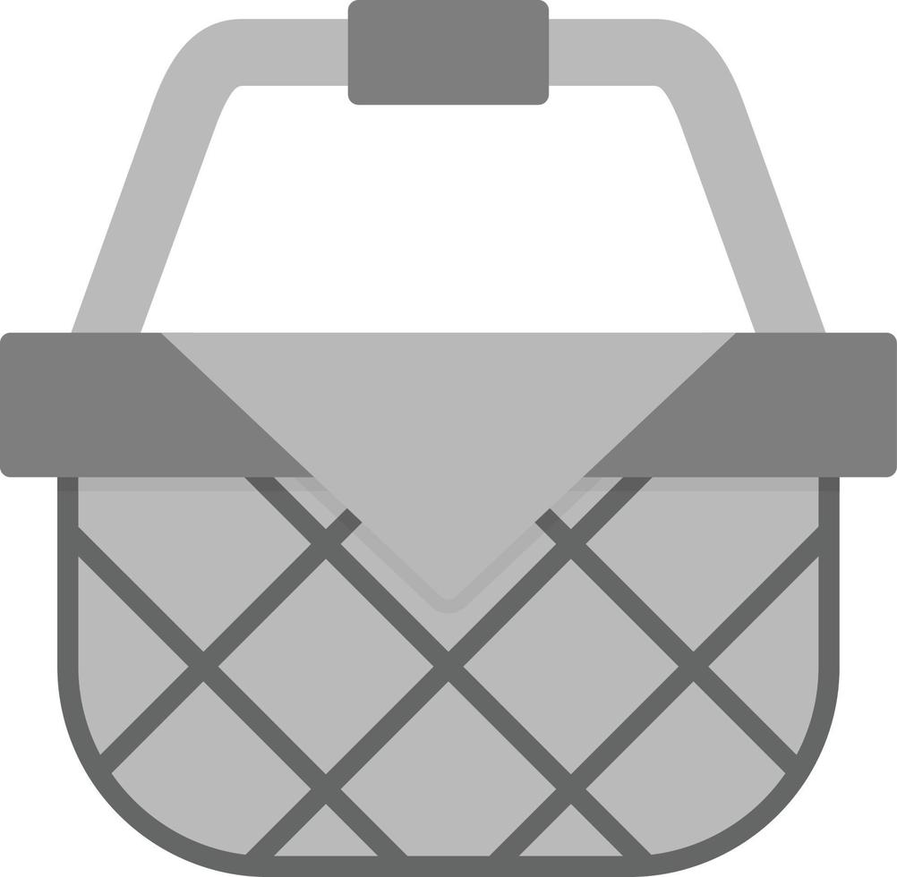 picknick mand creatief icoon ontwerp vector