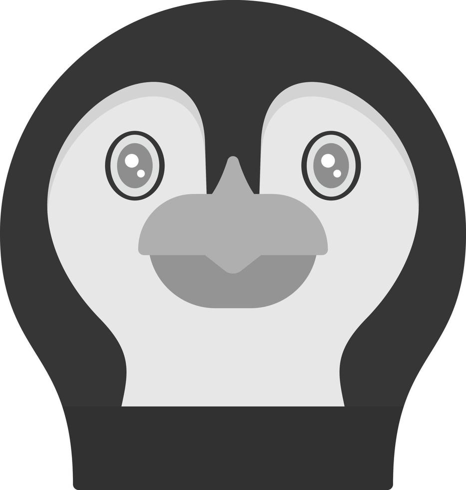 pinguïn creatief icoon ontwerp vector