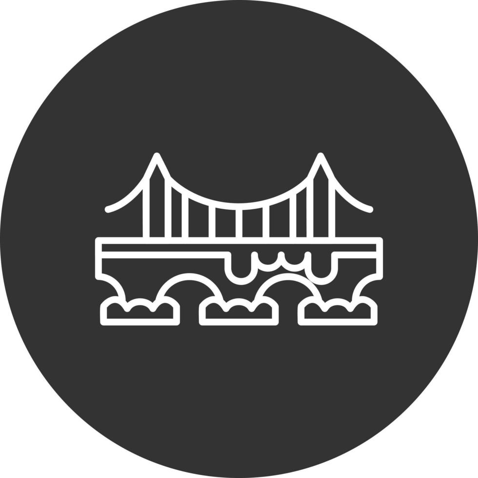 brug creatief icoon ontwerp vector