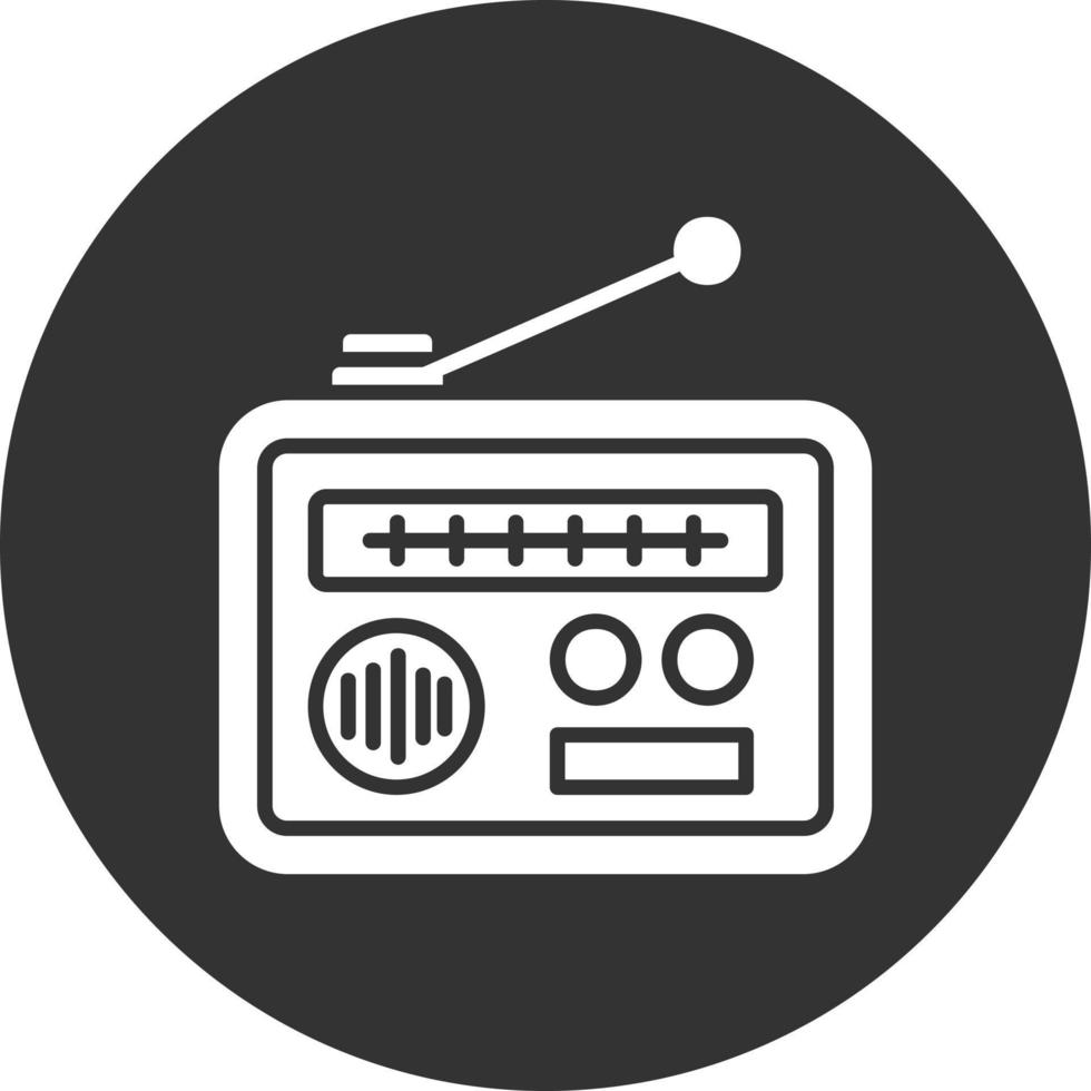 radio creatief icoon ontwerp vector