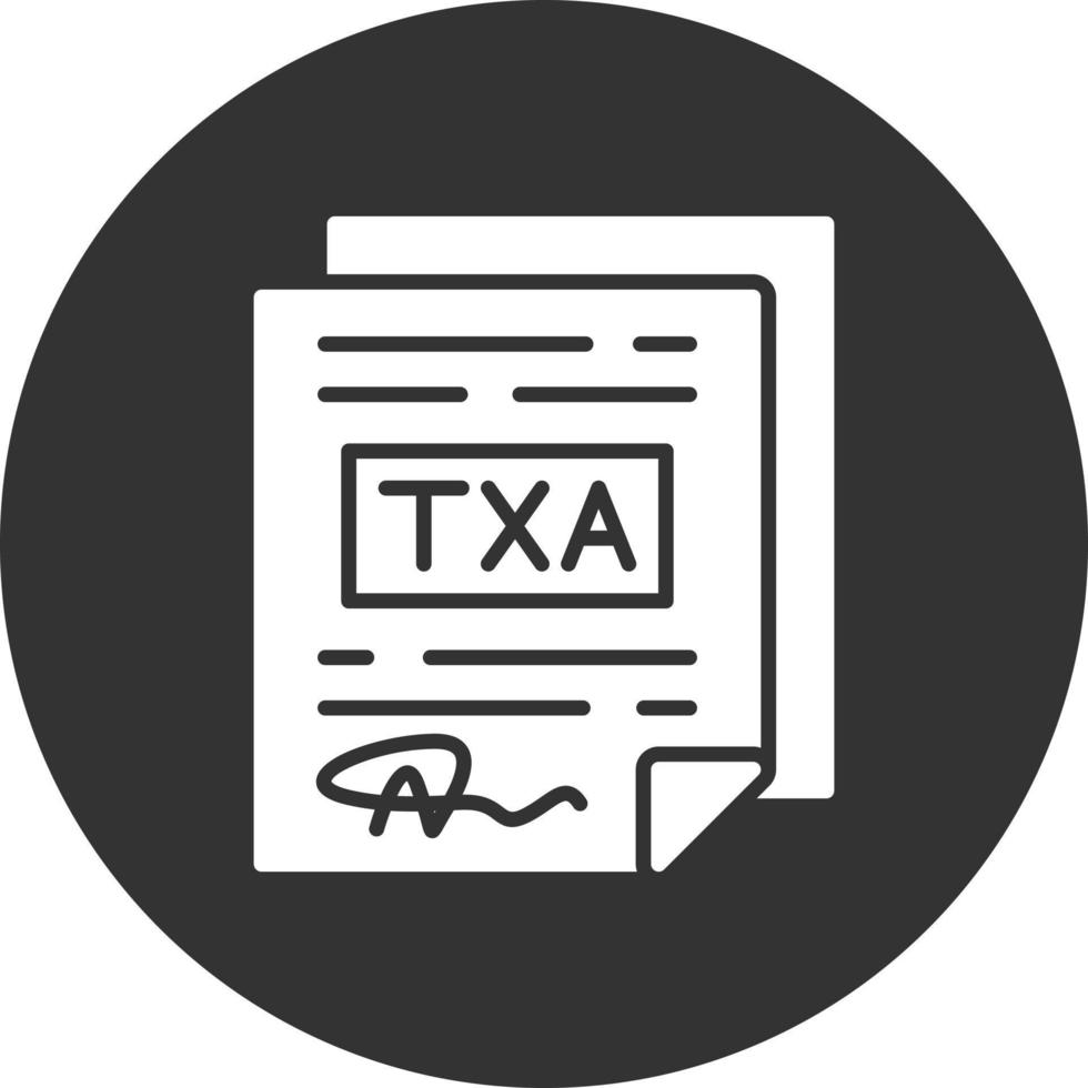 belastingen creatief icoon ontwerp vector