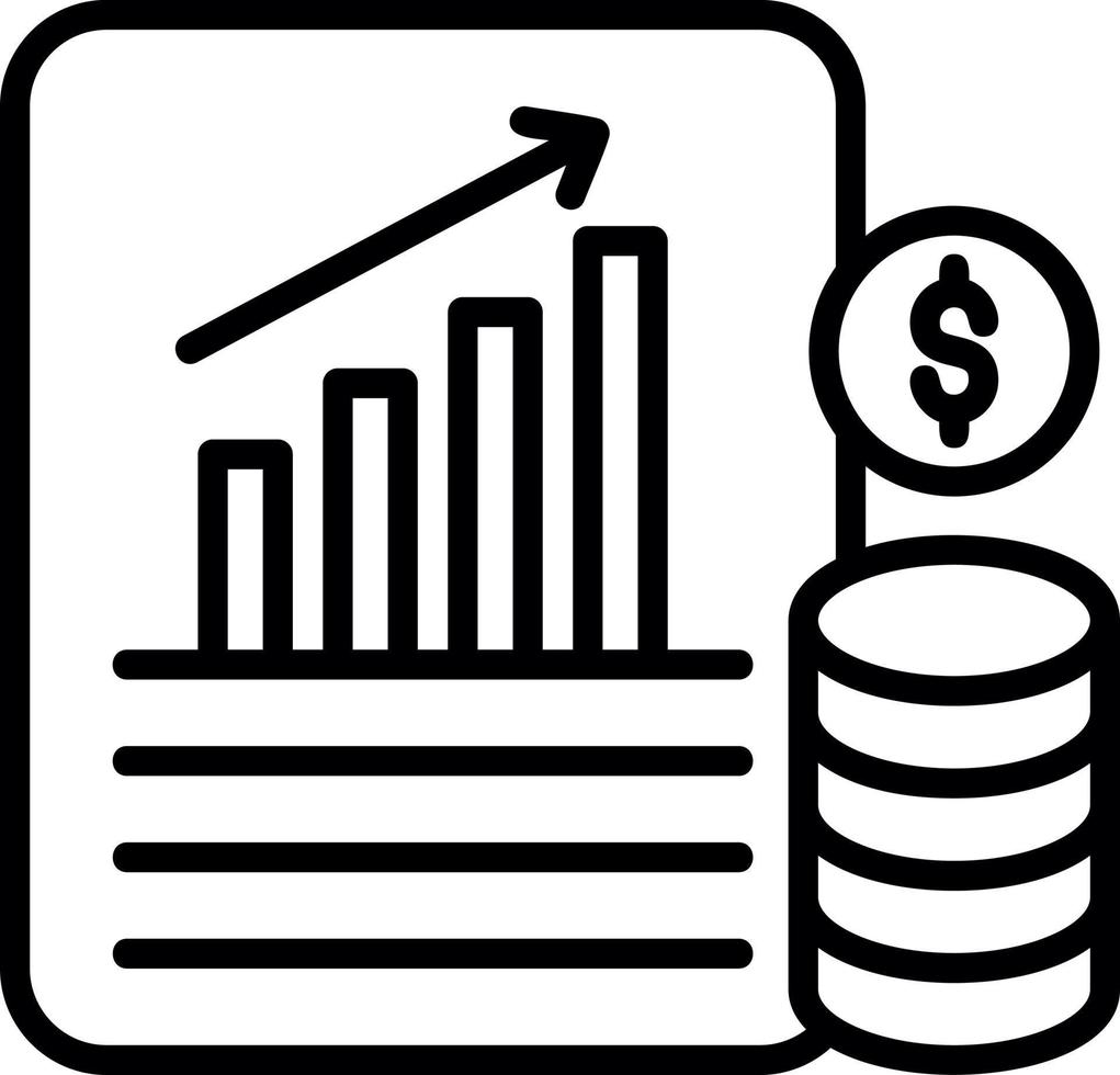 financieel databank vector icoon ontwerp