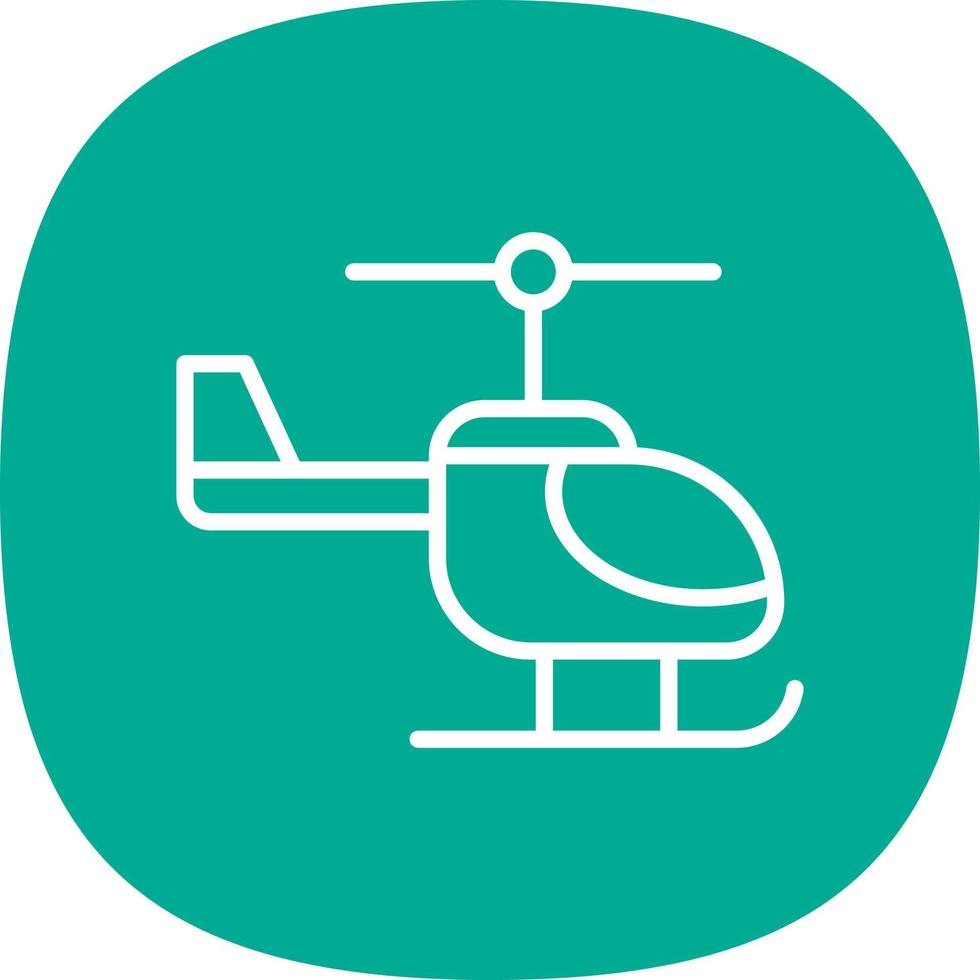 helikopter vector icoon ontwerp