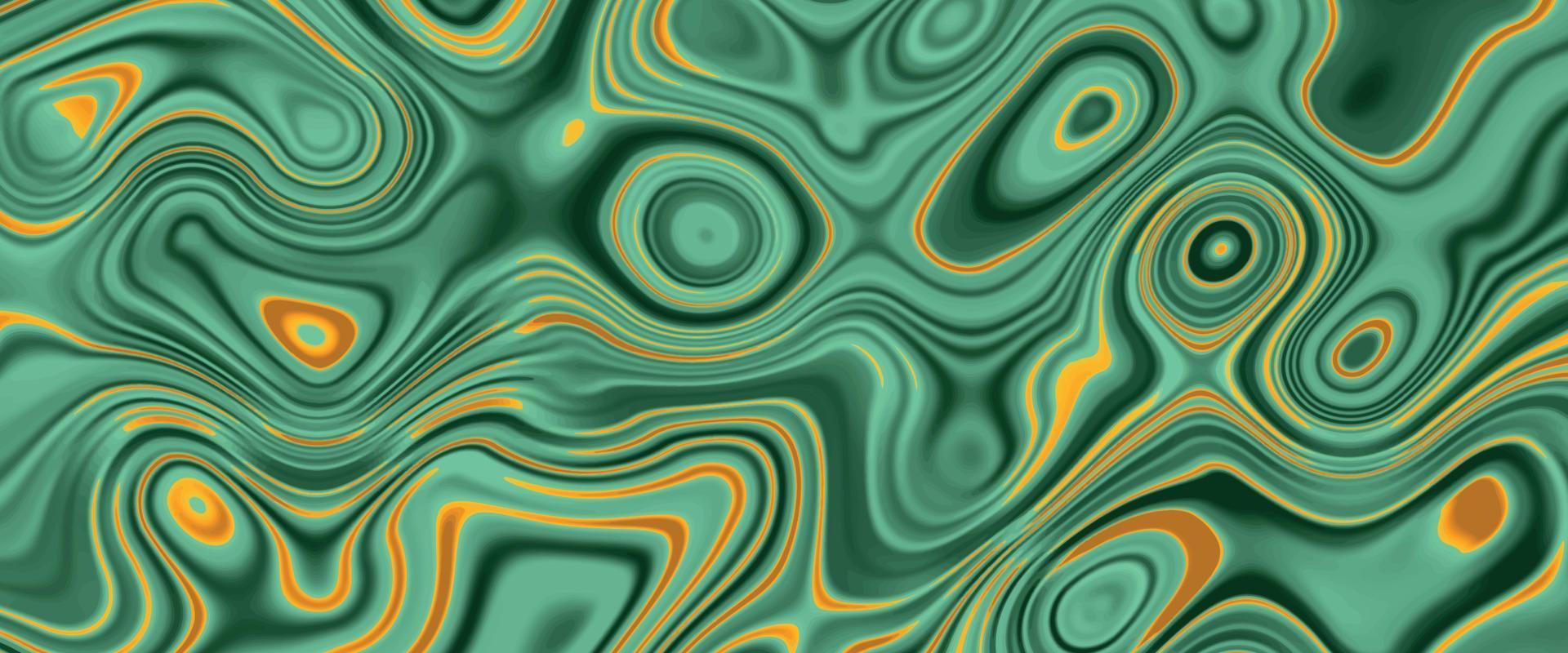 kleurrijk en luxe gekleurde vloeibaar maken achtergrond. glanzend vloeistof acryl verf textuur. abstract vloeibaar gemaakt metaal effect. abstract licht groen vloeibaar maken stromen achtergrond. vector