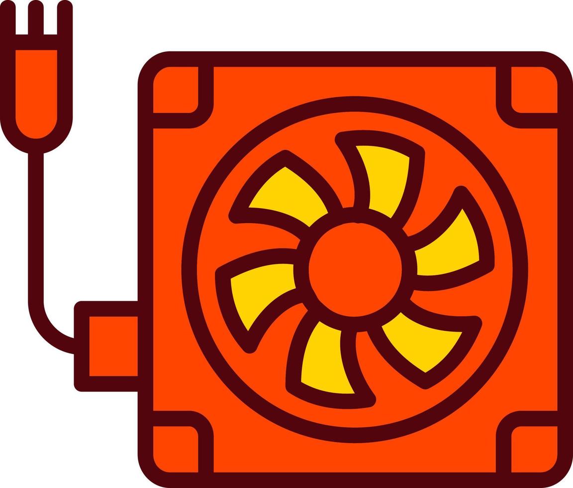 ventilator vector pictogram