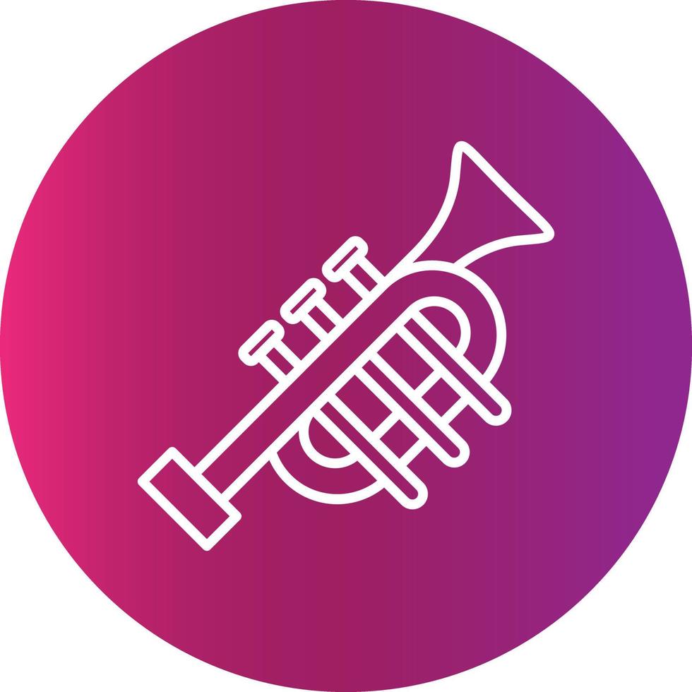 trompetten creatief icoon vector