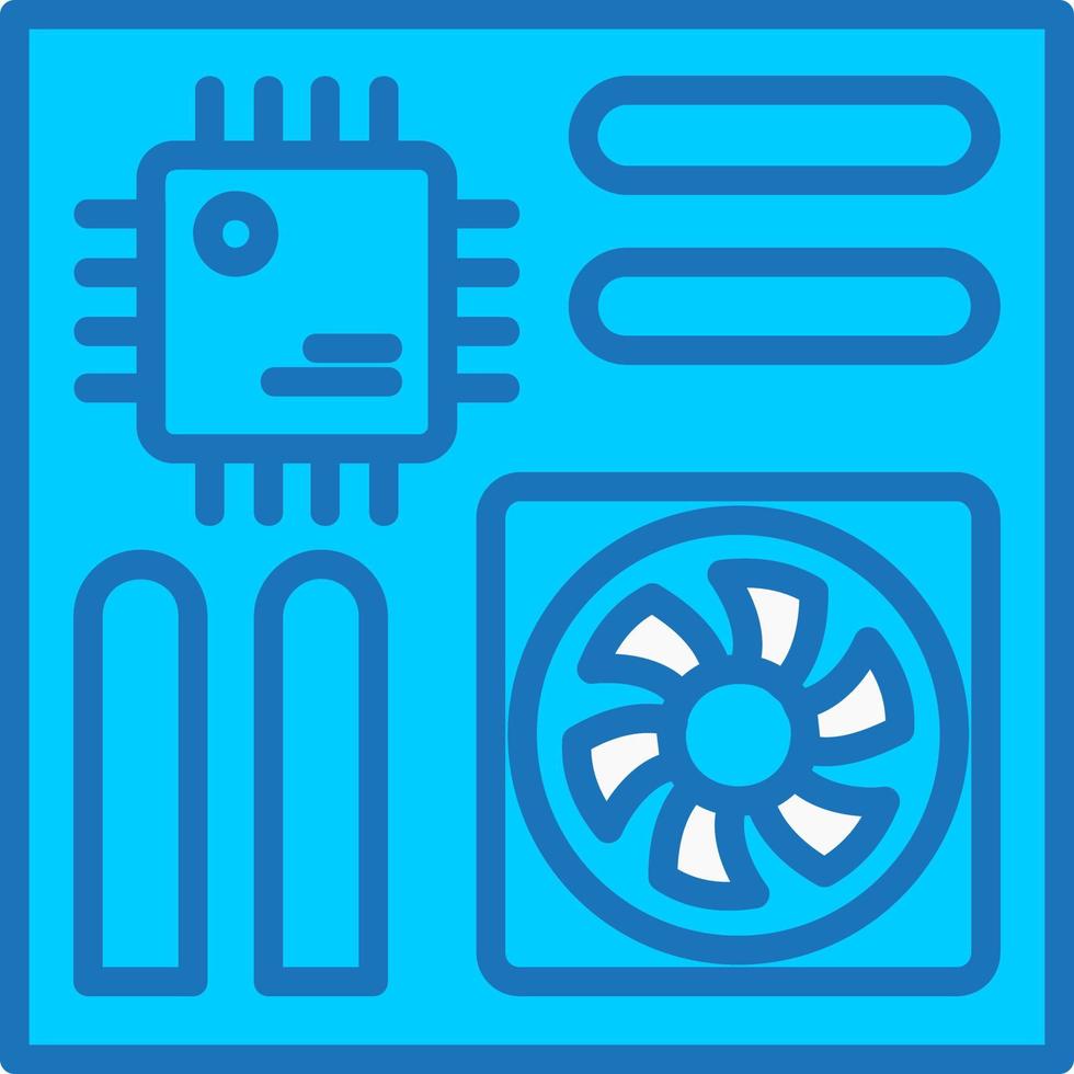 moederbord vector pictogram