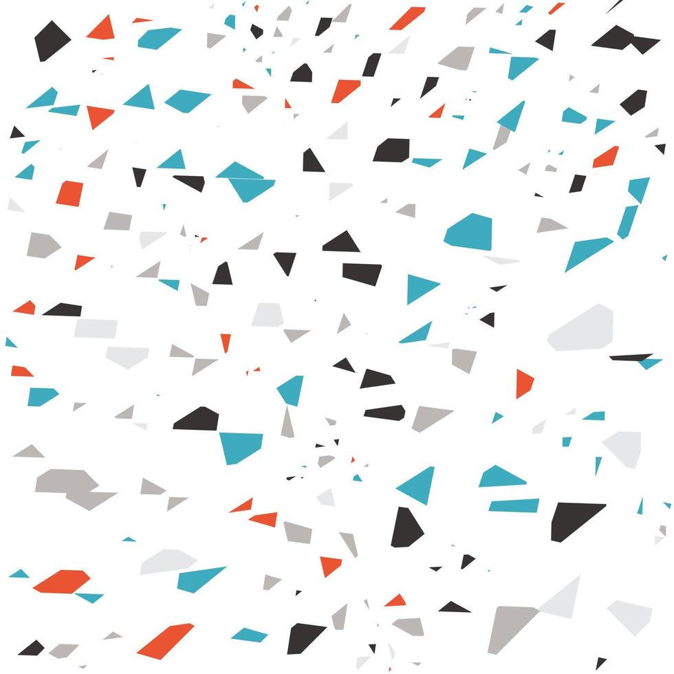 terrazzo patroon illustrator met kleurrijk marmeren rotsen. klassiek interieur materiaal achtergrond van mozaïek- steen. modieus mode afdrukken behang voor textiel project of web achtergrond. vector