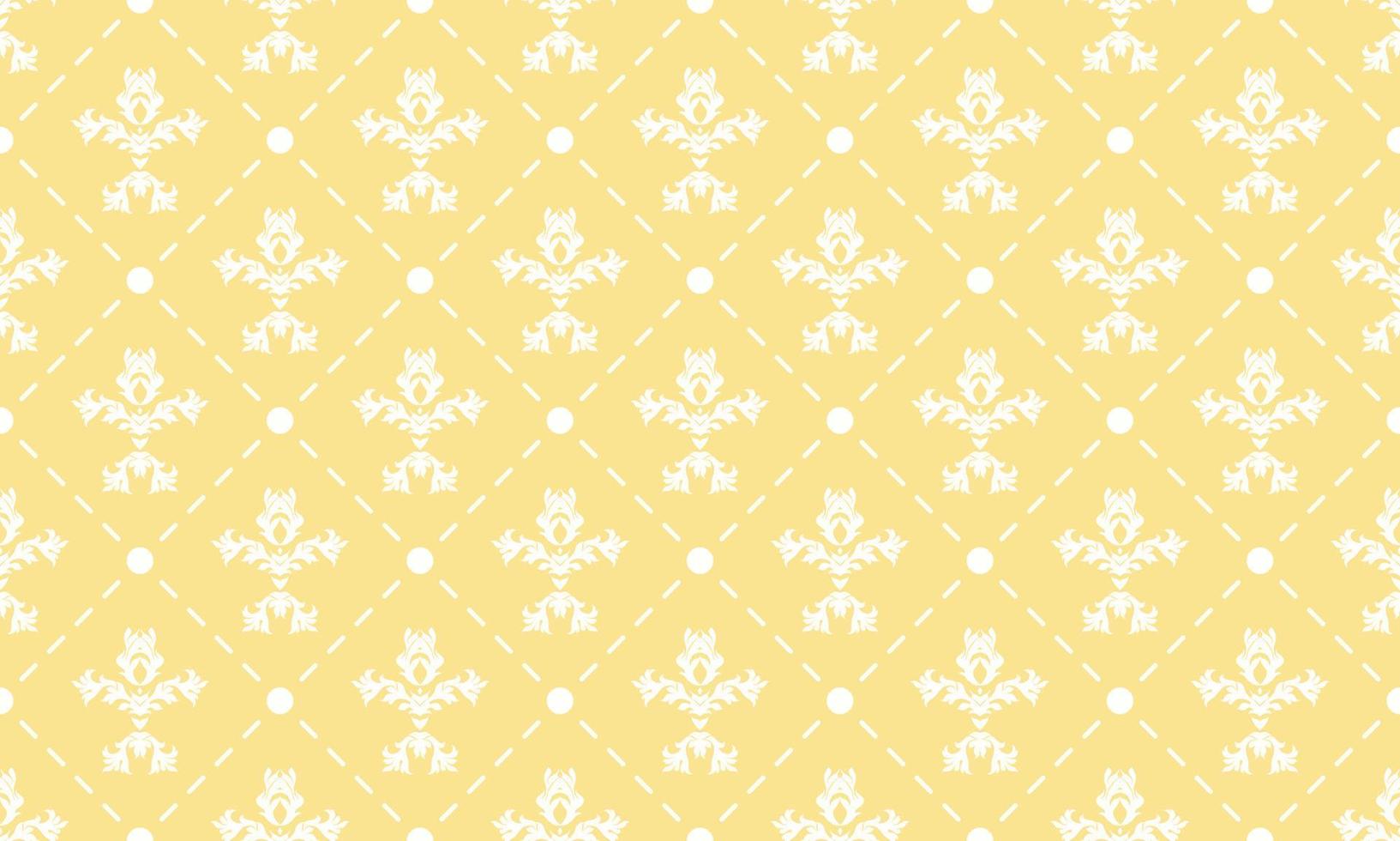 pastel damast fleur de lis patroon jurk vector naadloos achtergrond behang fleur de lis patroon digitaal structuur ontwerp voor afdrukken afdrukbare kleding stof Saree grens.