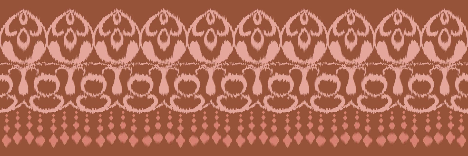 etnisch ikat structuur batik textiel naadloos patroon digitaal vector ontwerp voor afdrukken Saree kurti Borneo kleding stof grens borstel symbolen stalen elegant