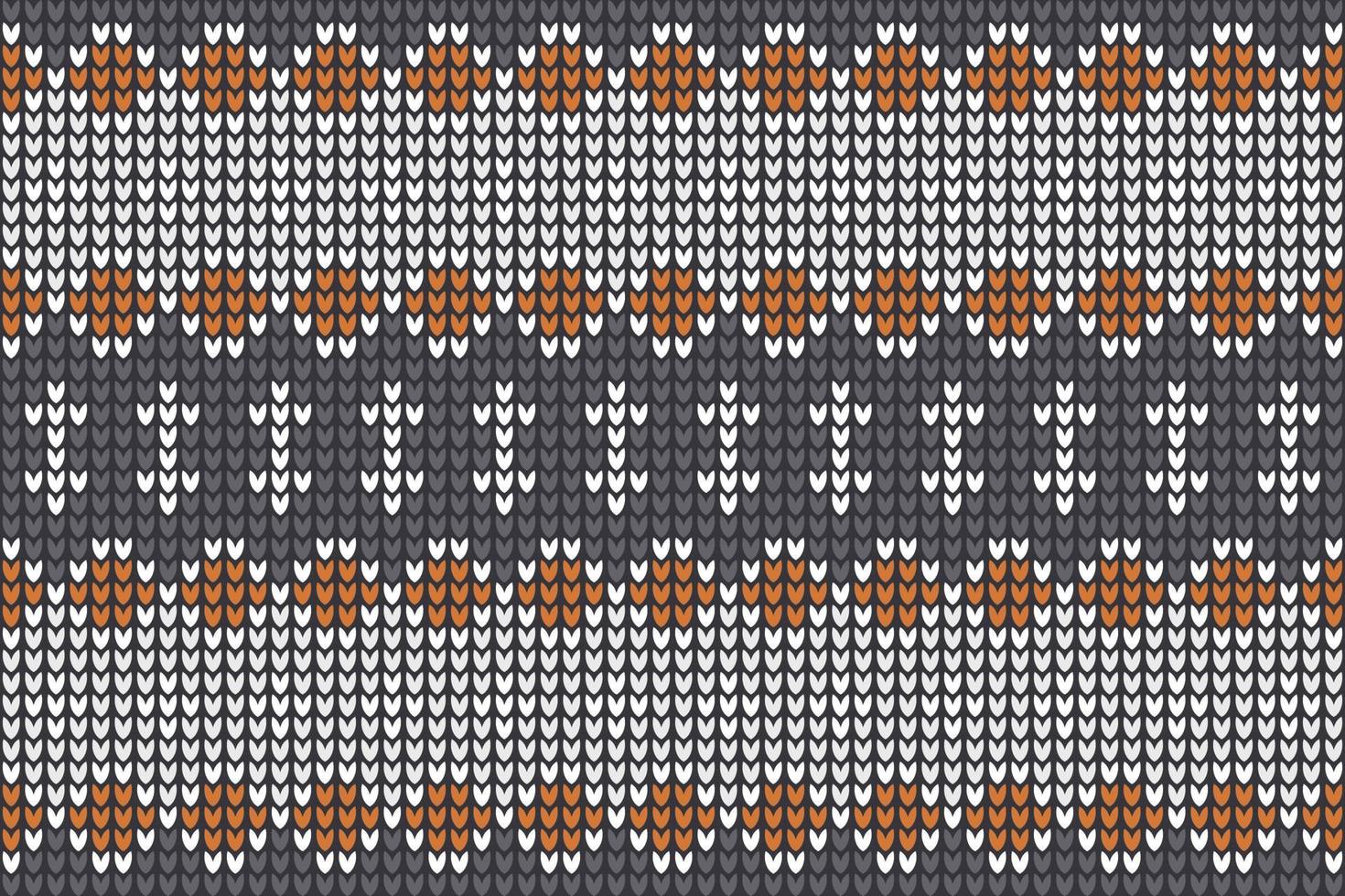 gebreid patroon de patroon is gehaakt van helder veelkleurig acryl garen. Afrikaanse motieven. vector