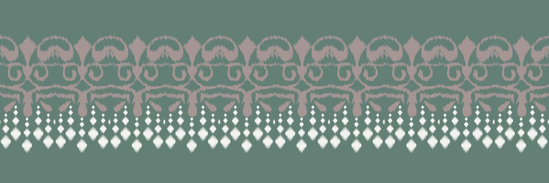 ikat bloemen tribal Afrika naadloos patroon. etnisch meetkundig ikkat batik digitaal vector textiel ontwerp voor prints kleding stof Saree mughal borstel symbool zwaden structuur kurti kurtis kurta's