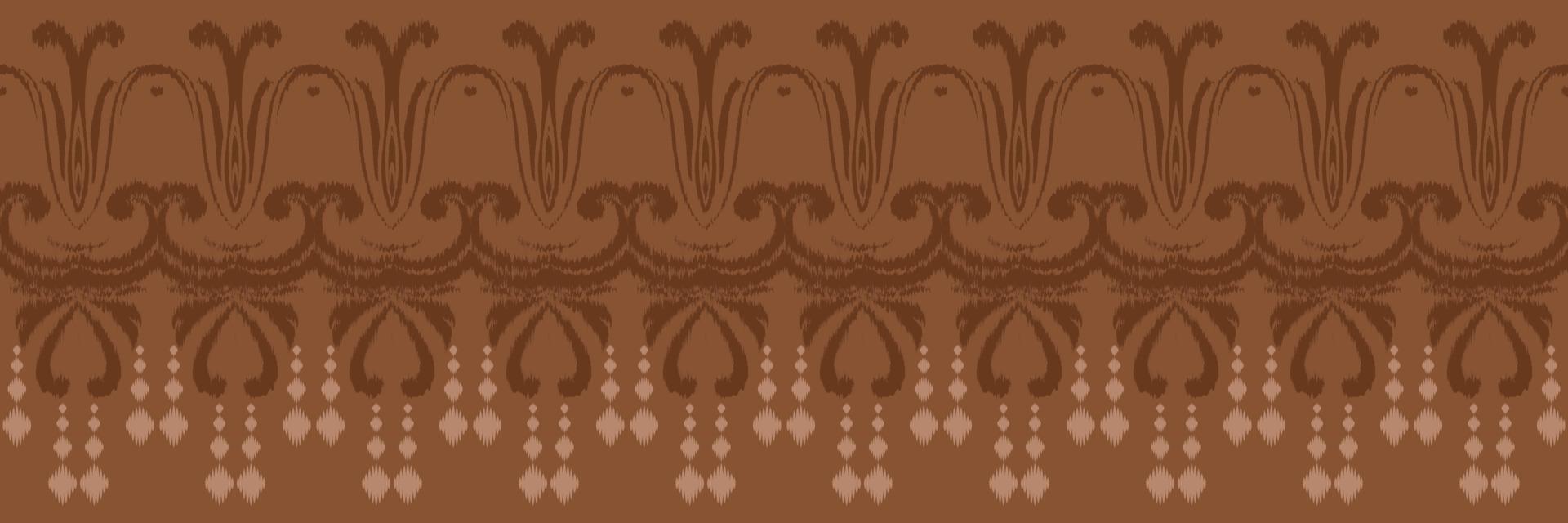 batik textiel Filipijns ikat naadloos patroon digitaal vector ontwerp voor afdrukken Saree kurti Borneo kleding stof grens borstel symbolen stalen elegant