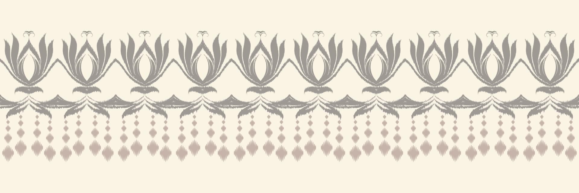 etnisch ikat streep batik textiel naadloos patroon digitaal vector ontwerp voor afdrukken Saree kurti Borneo kleding stof grens borstel symbolen stalen elegant