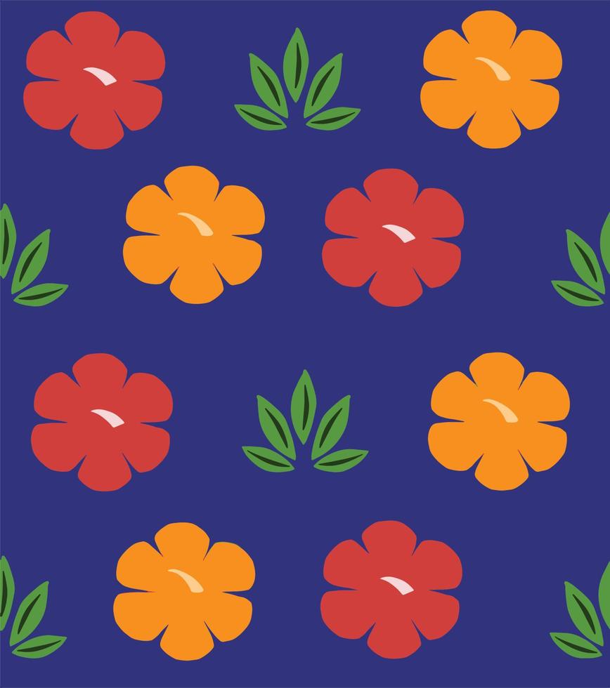 bloemen patroon, structuur met bloemen. ornament vector