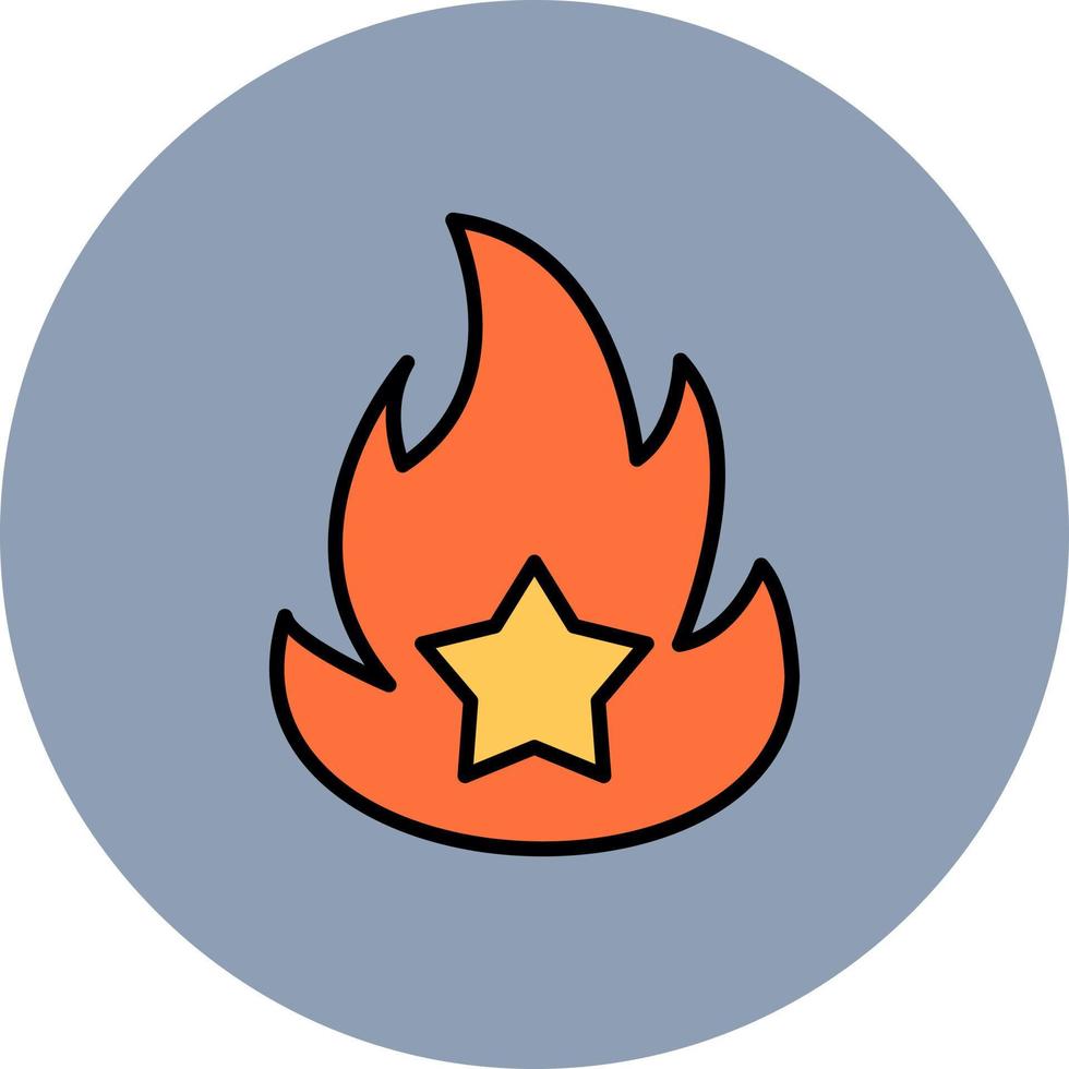 Aan brand creatief icoon ontwerp vector