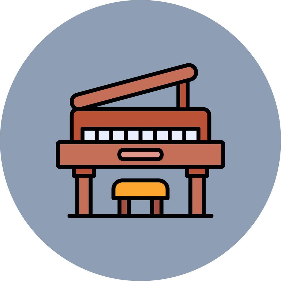 piano creatief icoon ontwerp vector