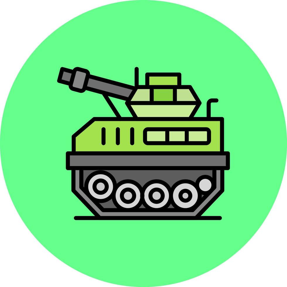 tank creatief icoon ontwerp vector