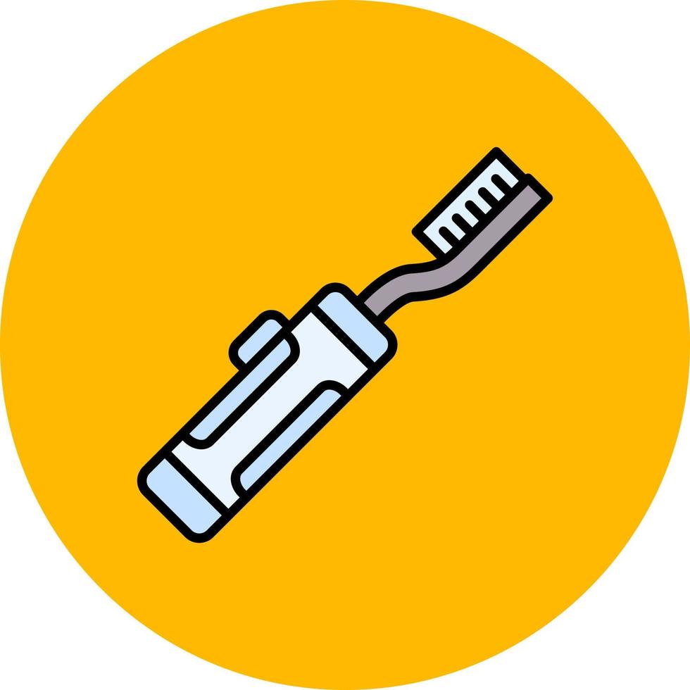 elektrisch tandenborstel creatief icoon ontwerp vector