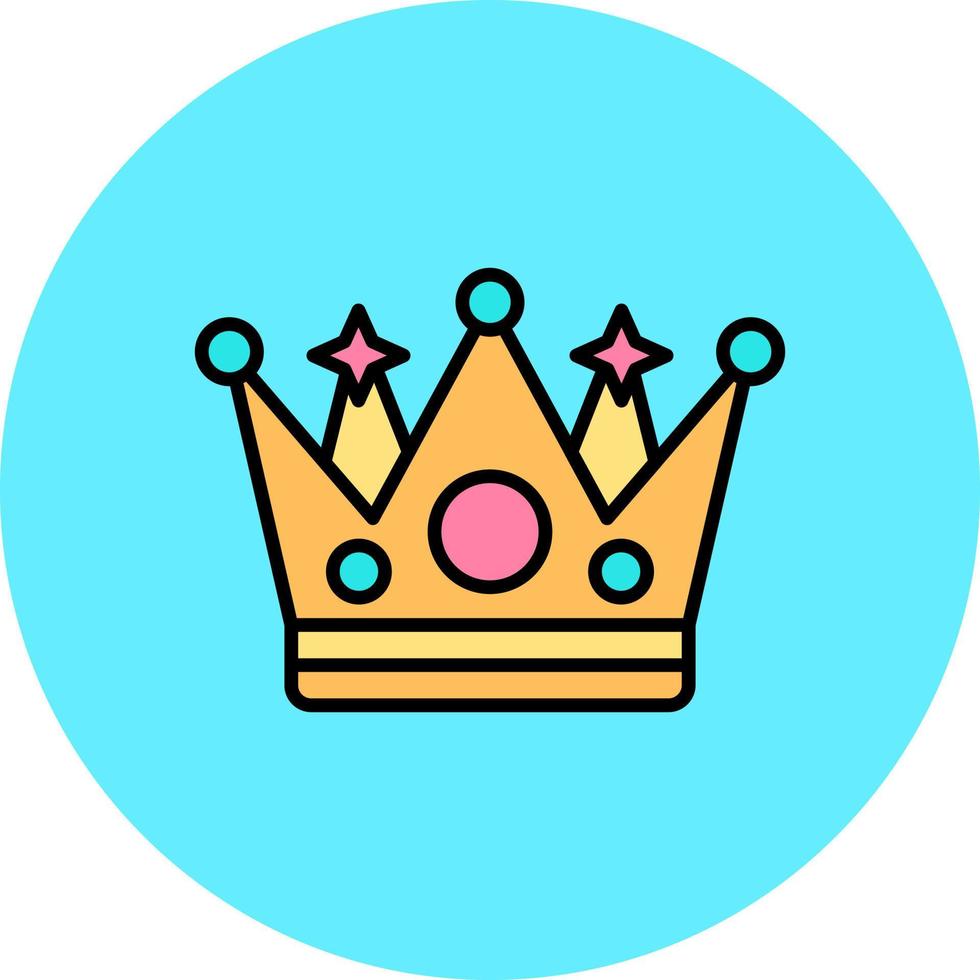 tiara creatief icoon ontwerp vector