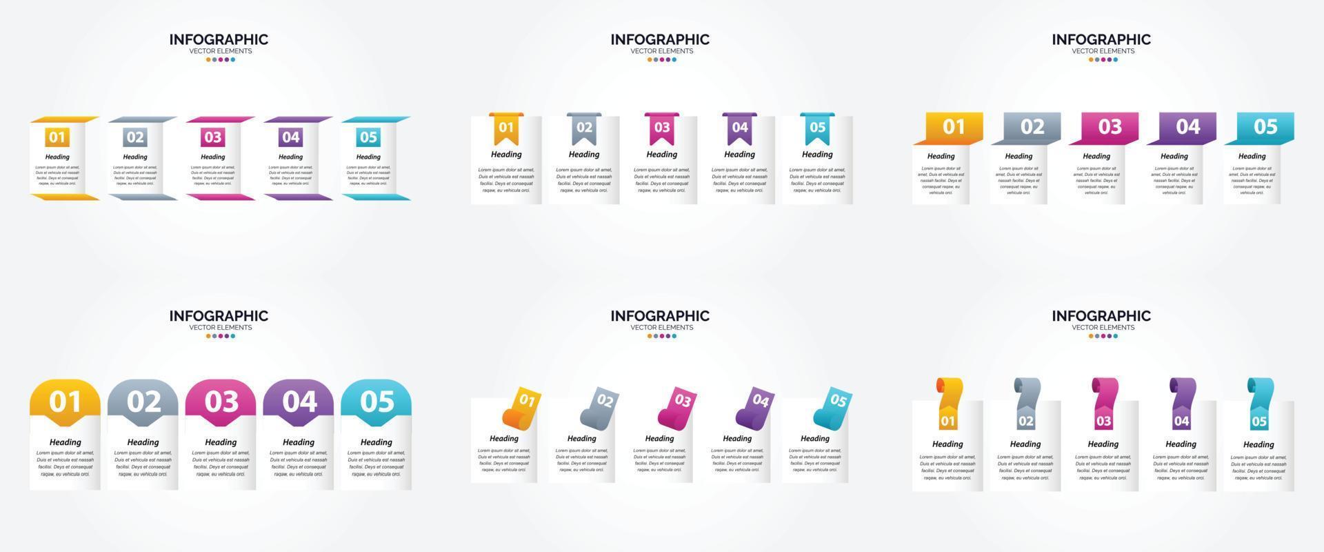 vector illustratie infographics vlak ontwerp reeks voor reclame brochure folder en tijdschrift