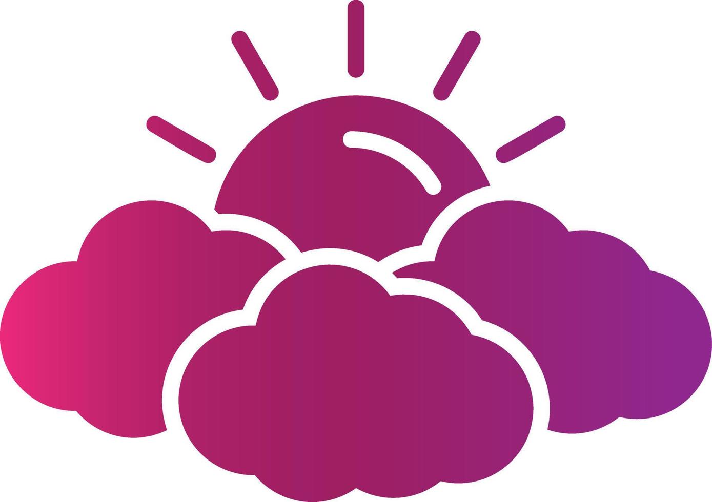 wolken creatief icoon ontwerp vector