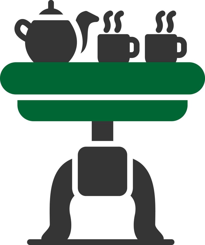 koffie tafel creatief icoon ontwerp vector