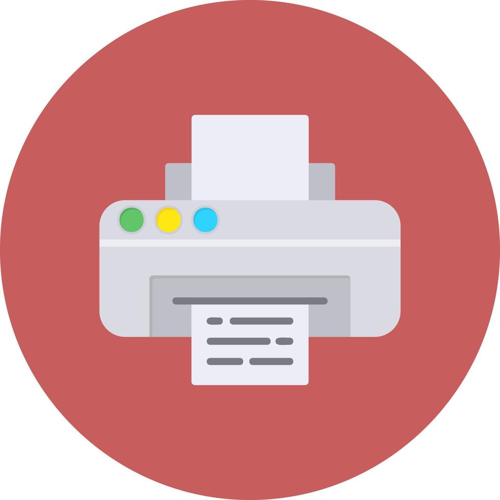 printer creatief icoon ontwerp vector