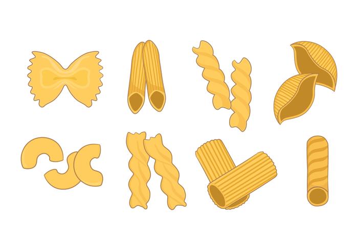 Gratis Macaroni Collecties vector