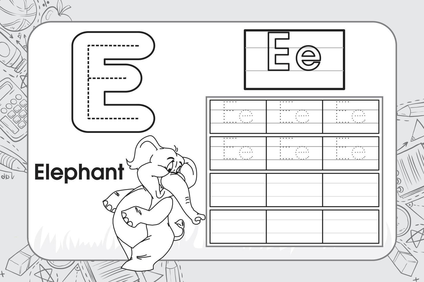 kinderen werkzaamheid werkblad, leerling speelland achtergrond vector