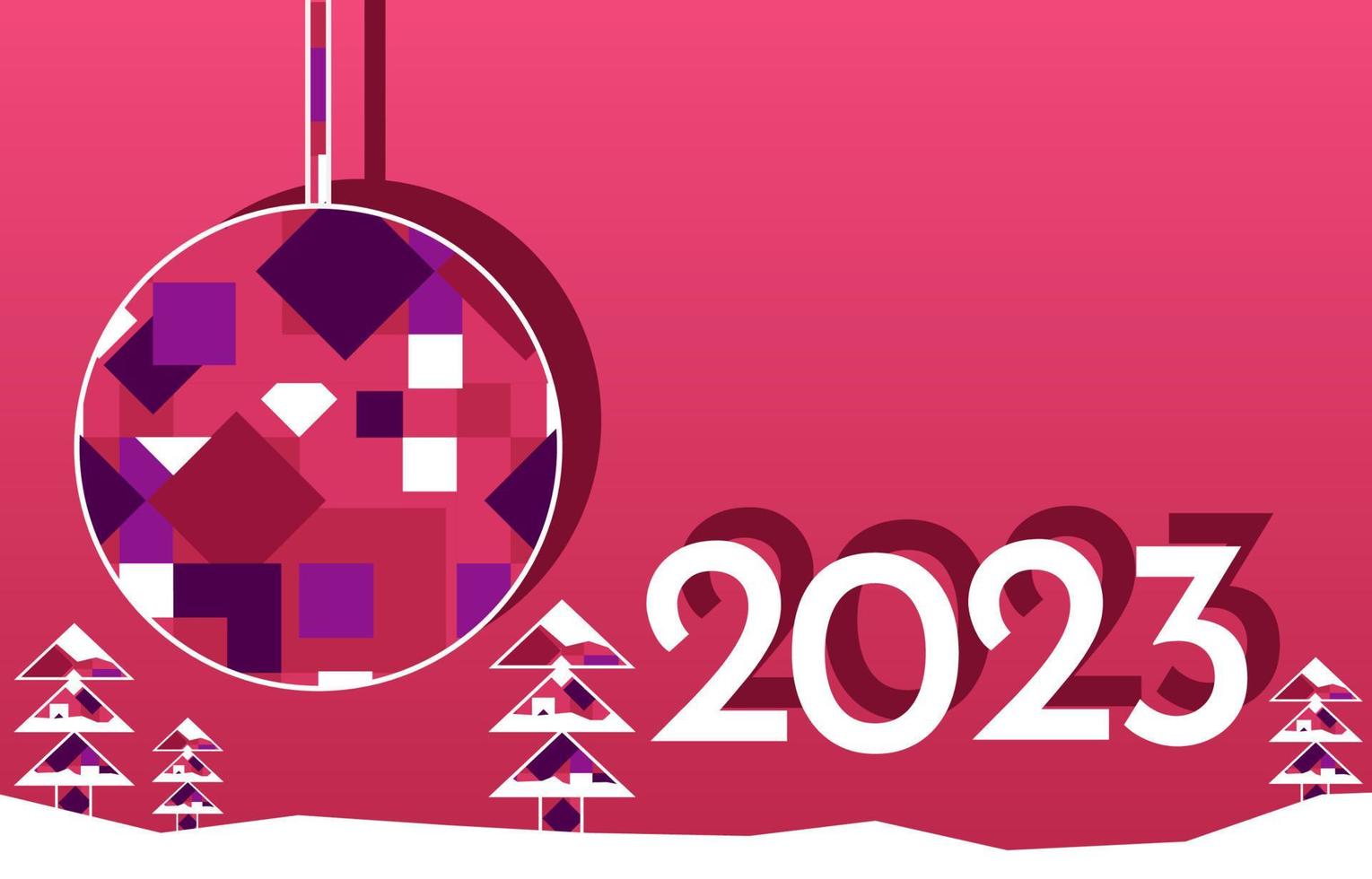 sjabloon 2023 kalender Hoes concept. gelukkig nieuw jaar affiches. abstract ontwerp 2023 voor vector viering en seizoen decoratie, achtergronden, branding, banier, omslag, kaart en sociaal media Sjablonen.