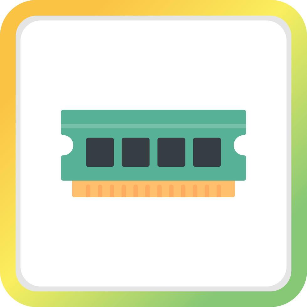 RAM creatief icoon ontwerp vector