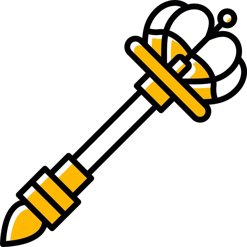 scepter creatief icoon ontwerp vector