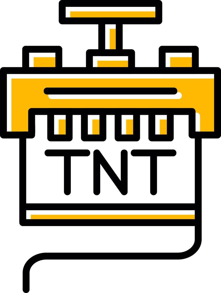 tnt creatief icoon ontwerp vector