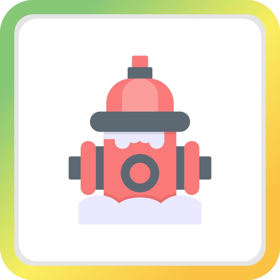 brand hydrant creatief icoon ontwerp vector