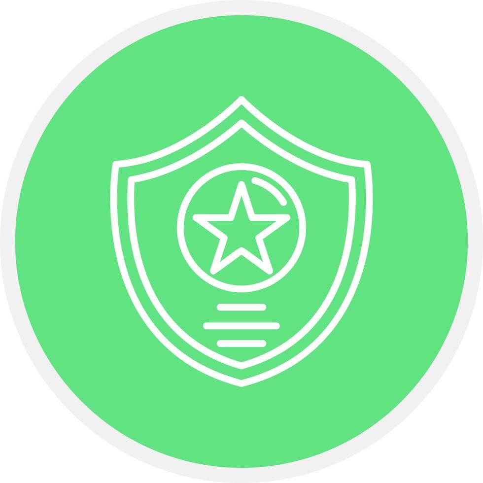 sheriff creatief icoon ontwerp vector