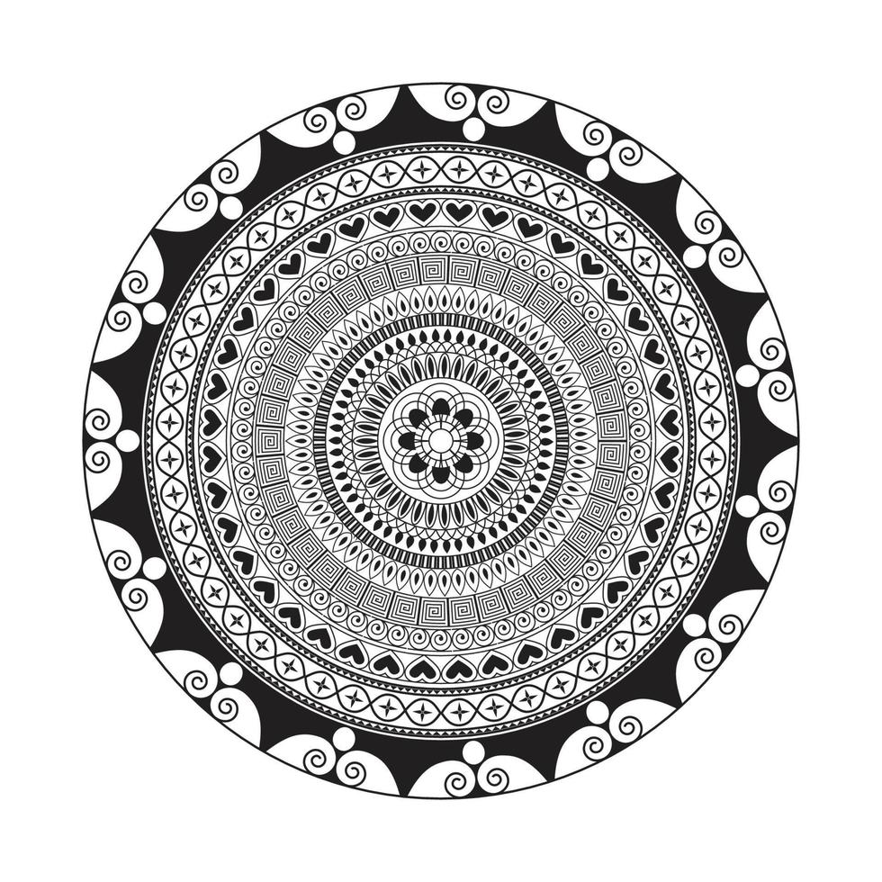 mandala ontwerp decoratief patroon decoratie vector