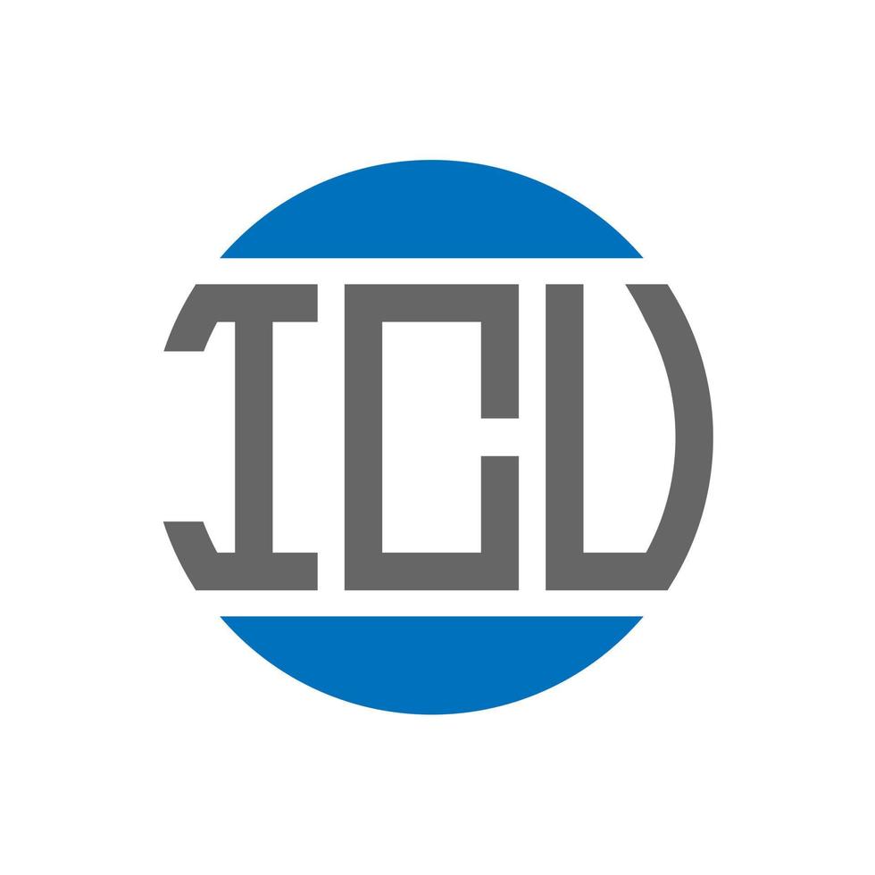 icv brief logo ontwerp Aan wit achtergrond. icv creatief initialen cirkel logo concept. icv brief ontwerp. vector