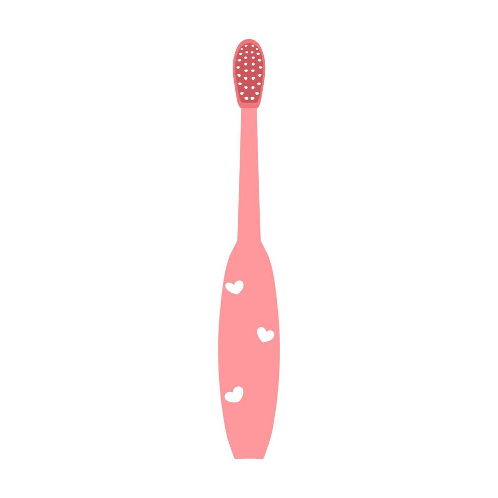 volwassen tandenborstel. persoonlijk zorg item. vector illustratie in vlak stijl