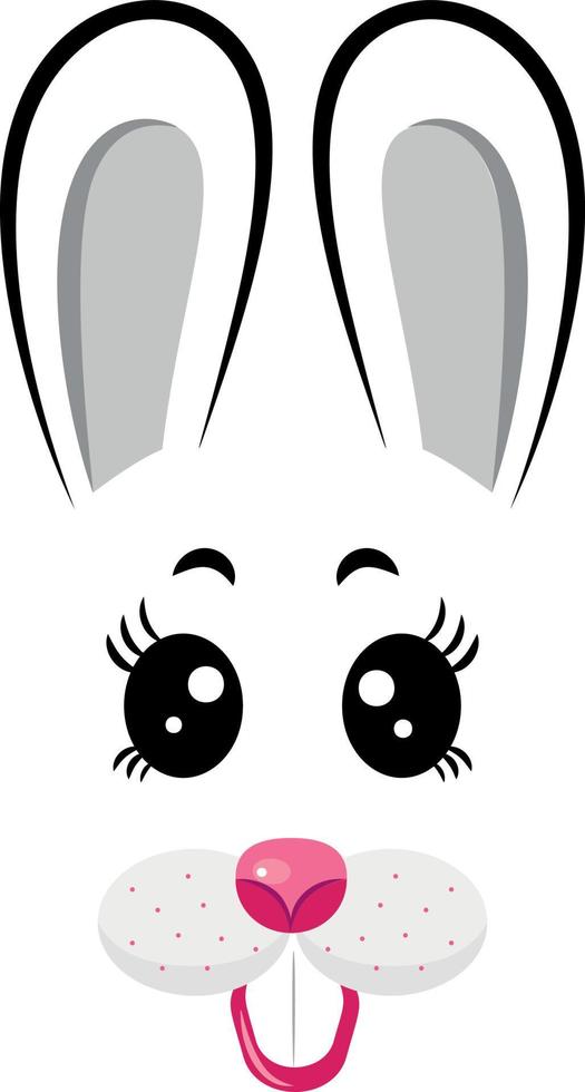 het konijn is het symbool van 2023.het jaar van het konijn vector