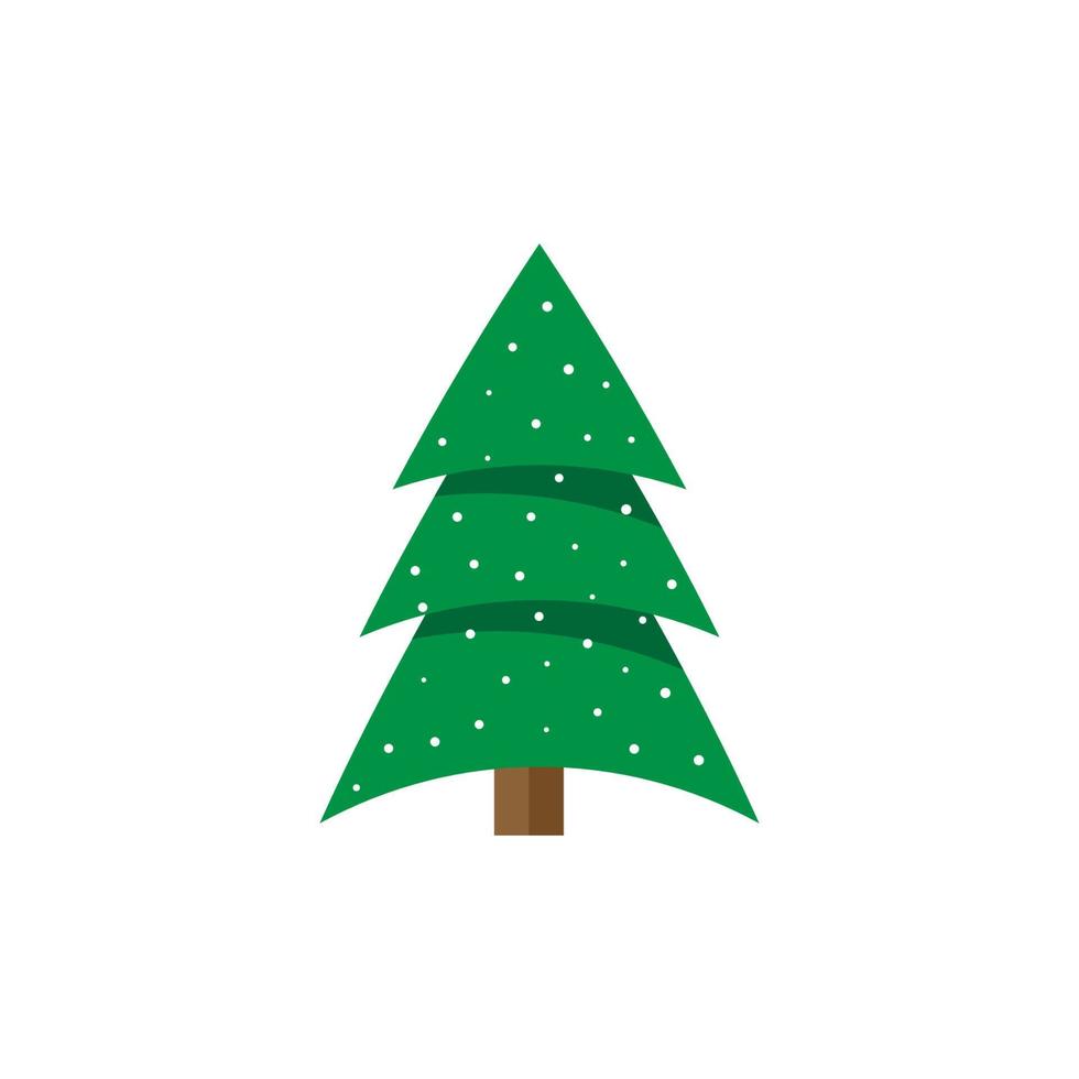 boom vrolijk Kerstmis icoon geïsoleerd vector esp 10