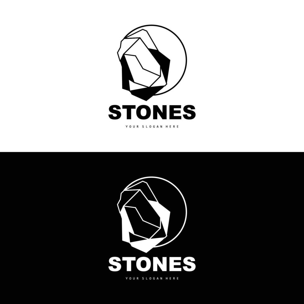 steen logo, vector steen modern met geometrie lijn stijl, ontwerp voor esthetisch decoratie, merk modern Product, gemakkelijk icoon abstract esthetisch geometrie lijn