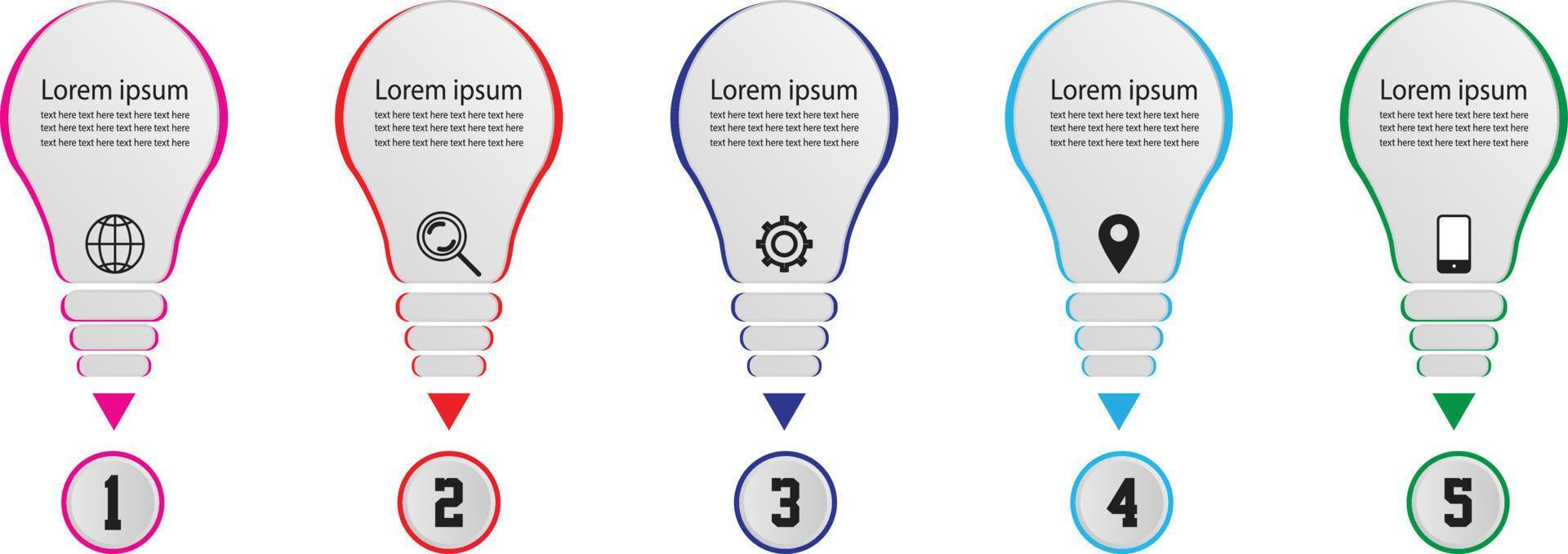 infographics elementen sjabloon voor evolutie serie, diagram, creatief spandoek. vector