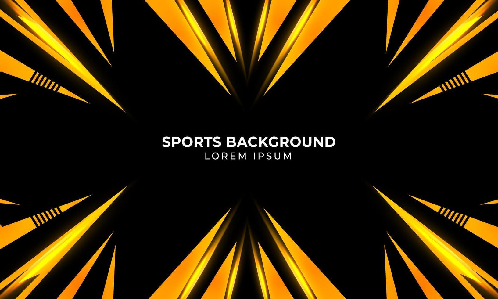 oranje helling sport- achtergrond vector. modern glanzend sport achtergrond. donker sport achtergrond vector
