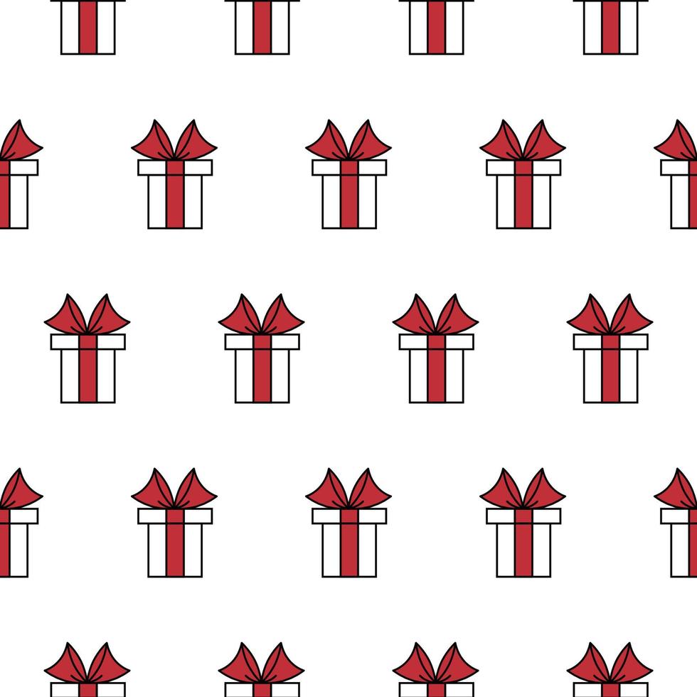 Kerstmis achtergrond, naadloos tegels, Super goed keuze voor omhulsel papier patroon vector